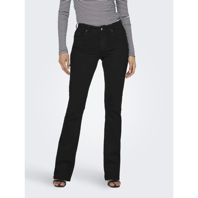 Vrouwelijke mid-flare jeans Only Blush REA2343