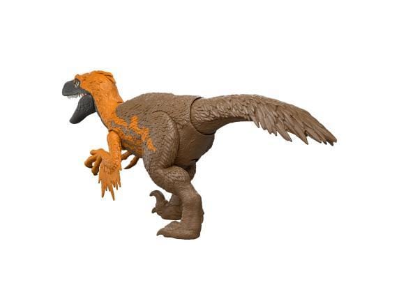 Mattel JURASSIC WORLD WILD ROAR Utahraptor Dinosaurussen