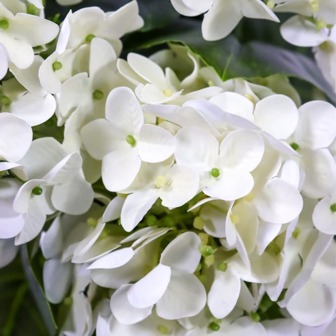Kunstplant HYDRANGEA Wit / Groen hjh OFFICE