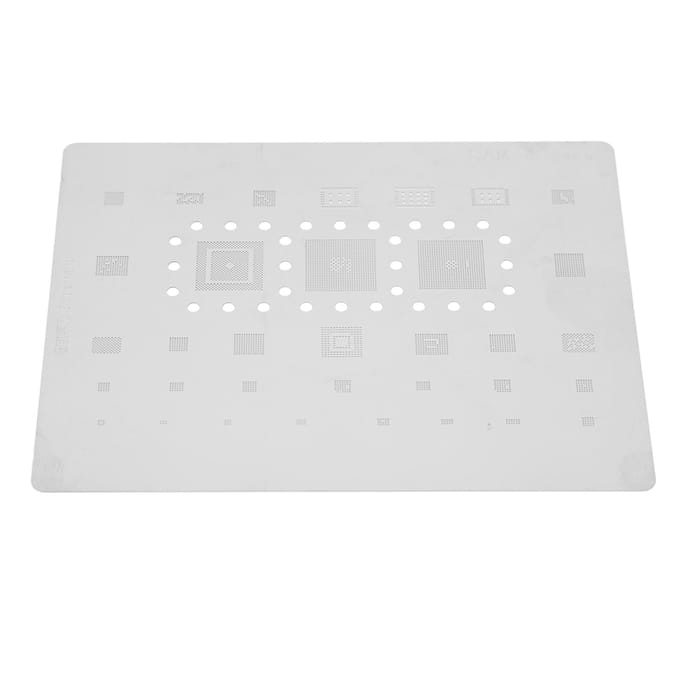 Telefoon CPU BGA Reballing Stencil Reball Rework Sjabloon Scherm voor Samsung A520 A310 S5mini white
