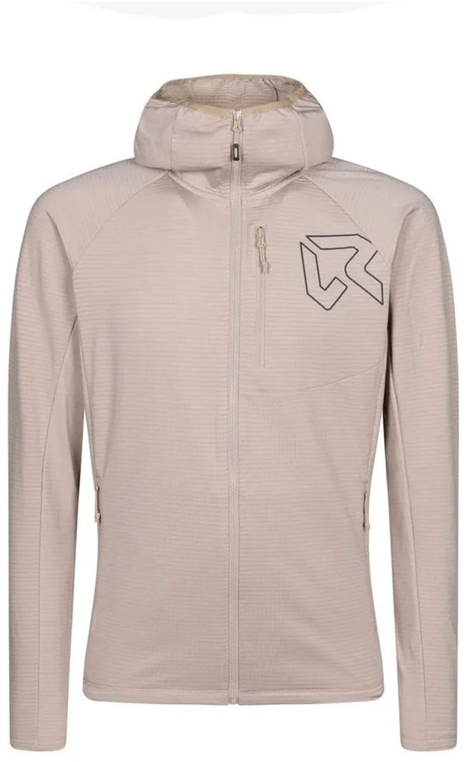 Rock Experience Arrows Fleece Met Kap Beige XL Man