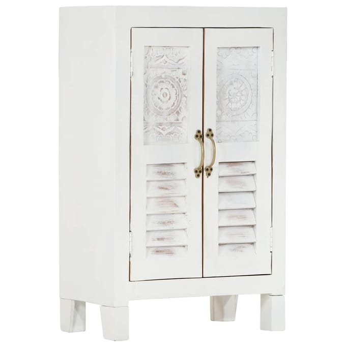 vidaXL - Dressoir - 55x30x90 - cm - massief - acaciahout