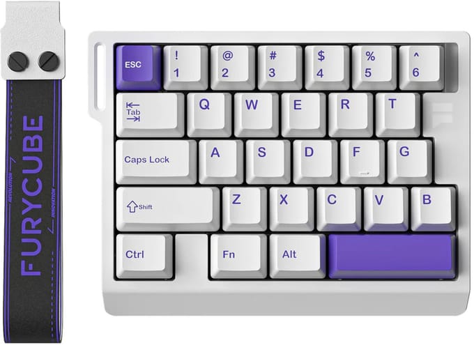 Furycube M30 HE - Magnetisch Gaming Keypad - 29 Toetsen - 8K Polling Rate - RGB Verlichting