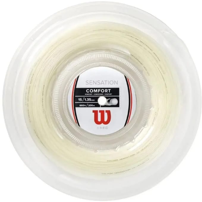 Wilson Sensation Rol Snaren 200m-Natuurlijke Kleuren