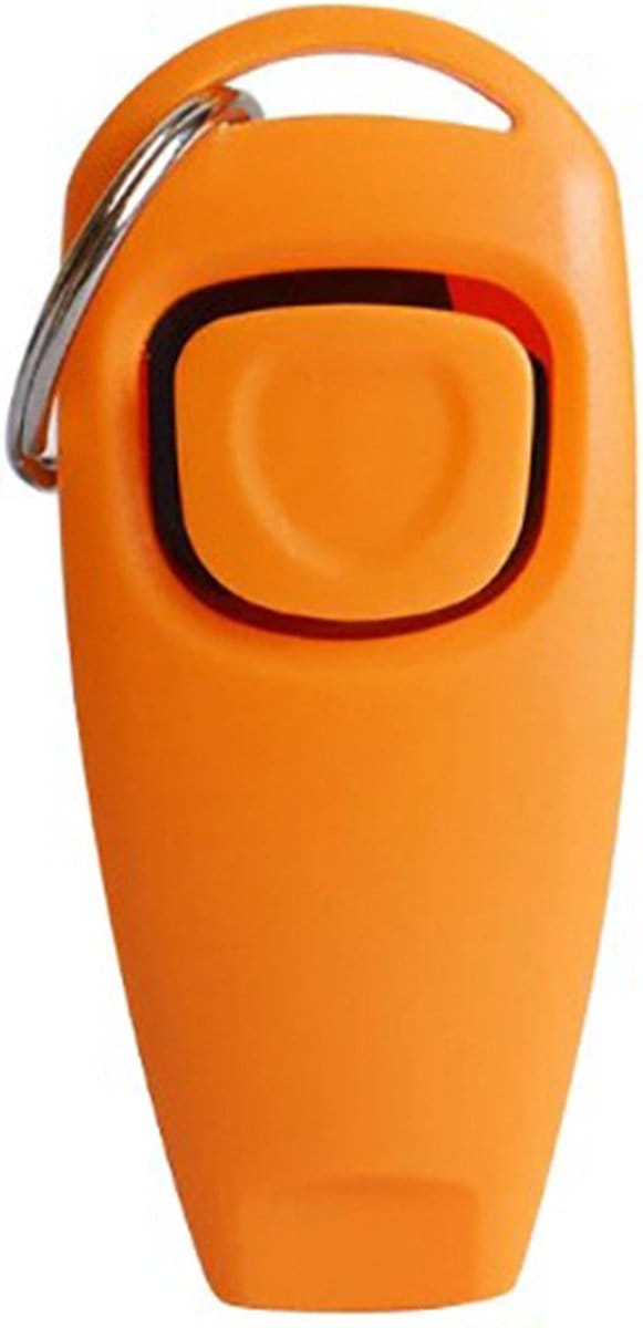 Clicker - Honden trainer - Hondentraining - Diervriendelijke Hondentraining - Clicker - Oranje