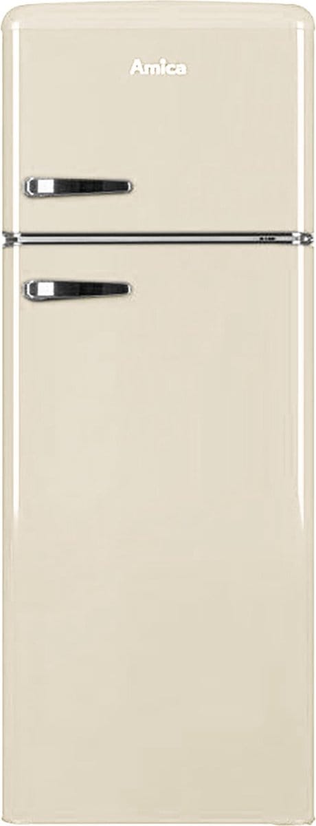 Amica AR7252C - Retro - Koel-vriescombinatie - Crèmekleur - 245 L - H 166.5 cm B 55 cm