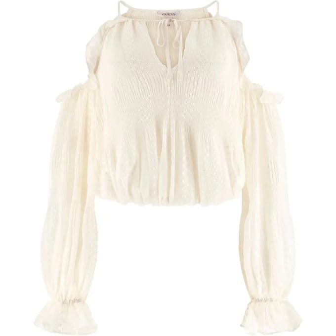 Korte damesblouse Guess Emilia Cold