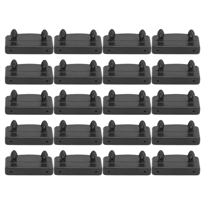20 STUKS Lattenbodem Houders Eindkappen Plastic Eenvoudige Installatie Stabiel Meubelaccessoire voor het Vasthouden van Bedbodem