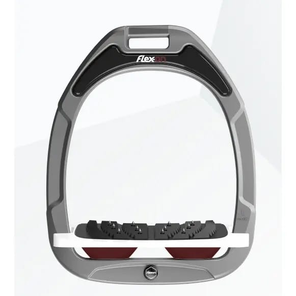 Ultra Grip Aluminium/ Wit/ Bordeaux steunen Flex-On Green Composite