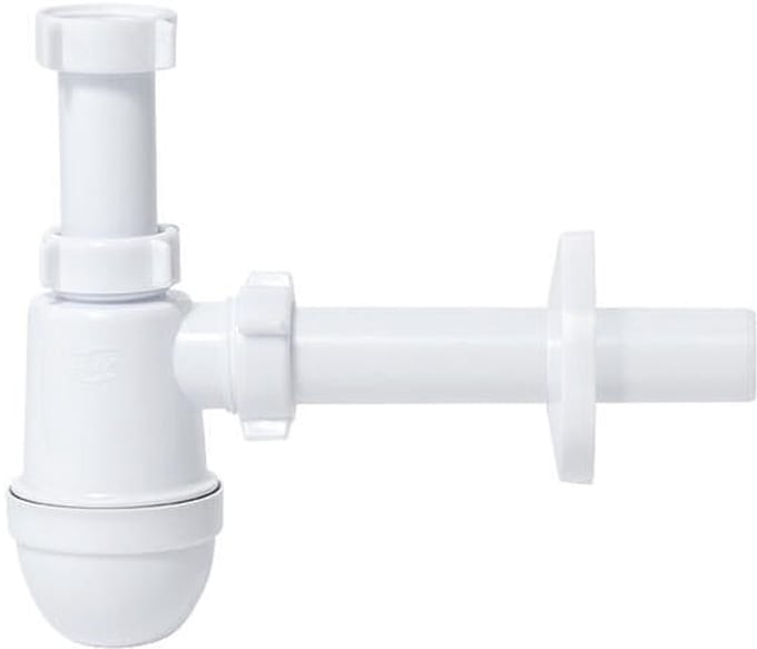 Tycner ANIPLAST Serie - Wastafel Sifon - Wit - 32 mm - Polipropyleen