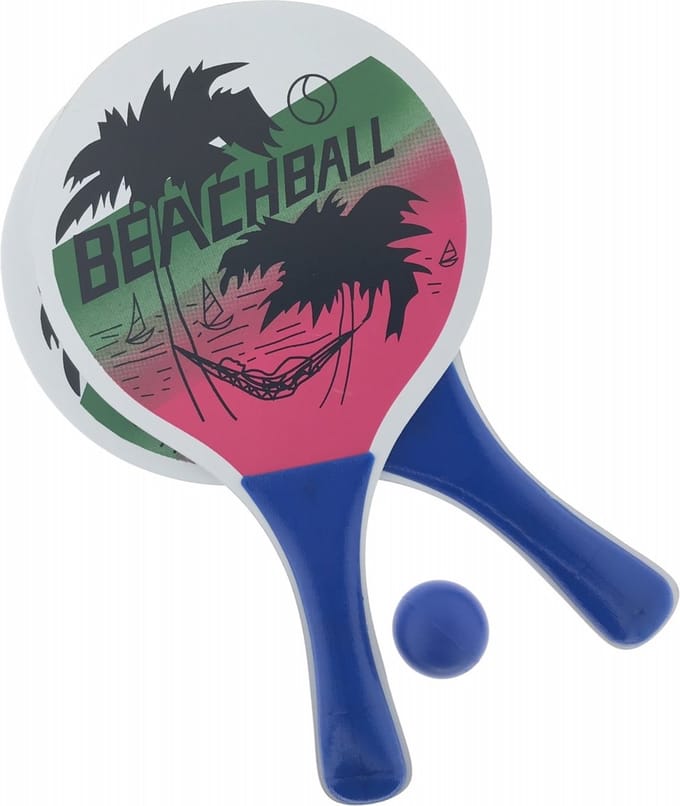 Beachball set hout