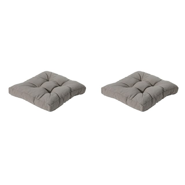 Madison - Florance Zitkussen Rib liver - Ca. 73x73 cm - Set van 2