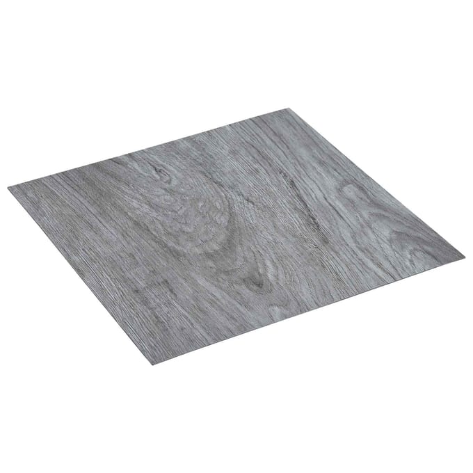 vidaXL - Vloerplanken - Lichtgrijs - 5,11 - m² - 55 - st - PVC