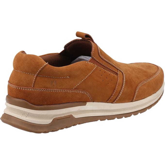 Hush Puppies Cole Leren Heren Tan Loafers