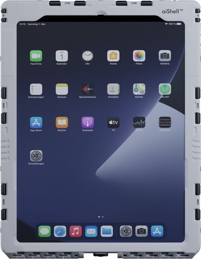 Andres aiShell 12 heavy duty case iPad 12.9 (gen 3-6) Kleurkeuze