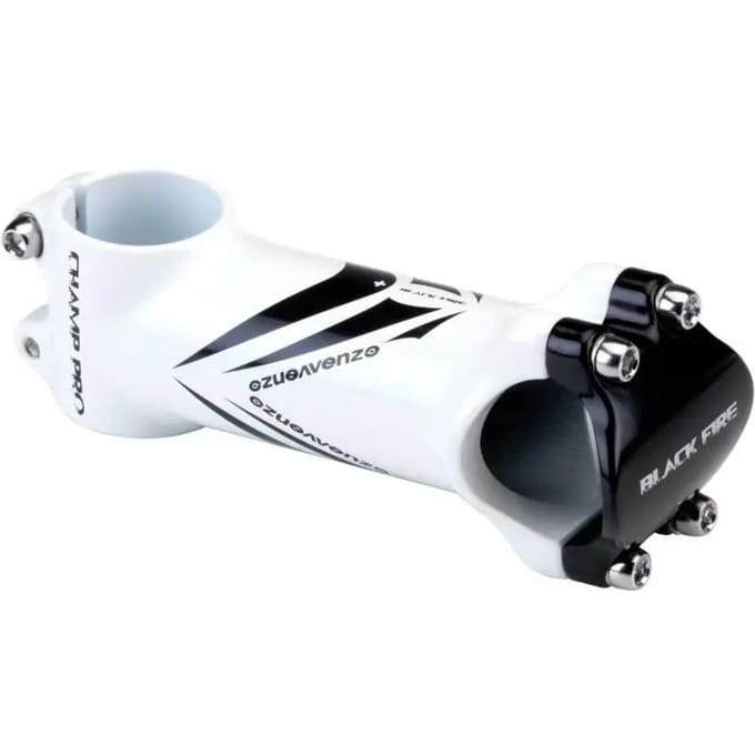 Venzo Champ Pro 31.8 Mm Fiets Stuurpen Wit,Zwart 110 mm / ±7º
