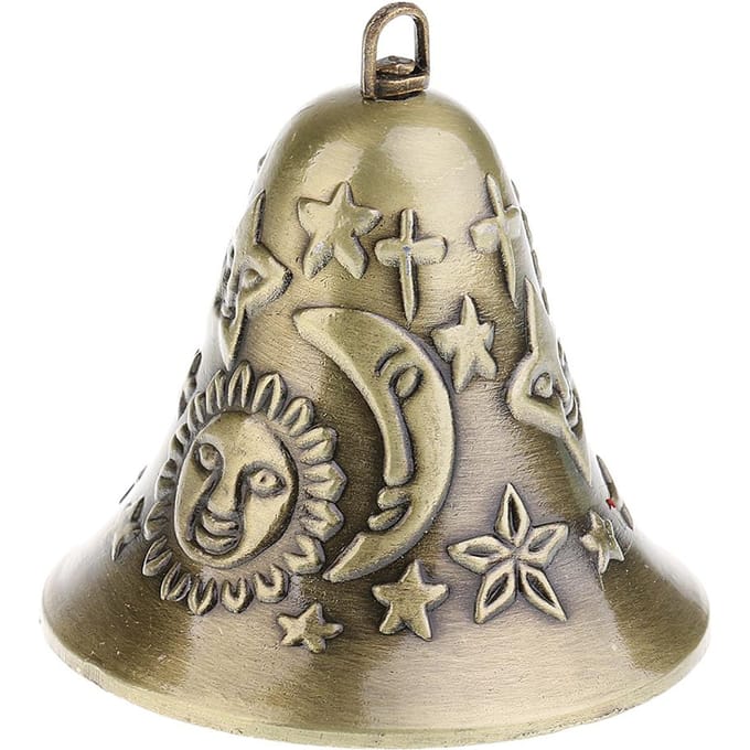 Chinese Feng Shui antieke bel windgong Home Decor voor fortuin as described beige