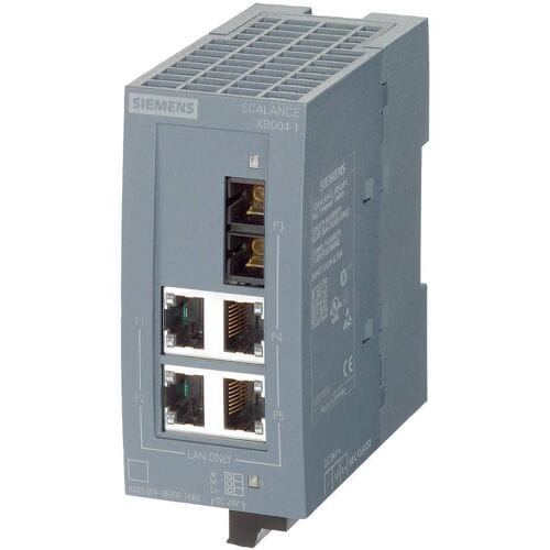 Siemens 6GK50041BD001AB2 6GK5004-1BD00-1AB2 Industrial Ethernet Switch 10 / 100 MBit/s