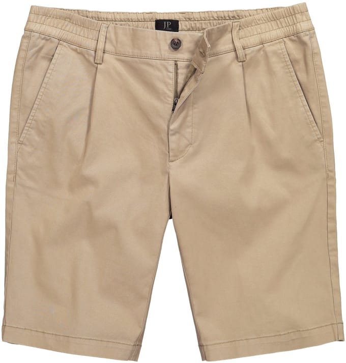 JP 1880 - Heren - Chinobermuda FLEXNAMIC® straight fit - Beige - Maat 68