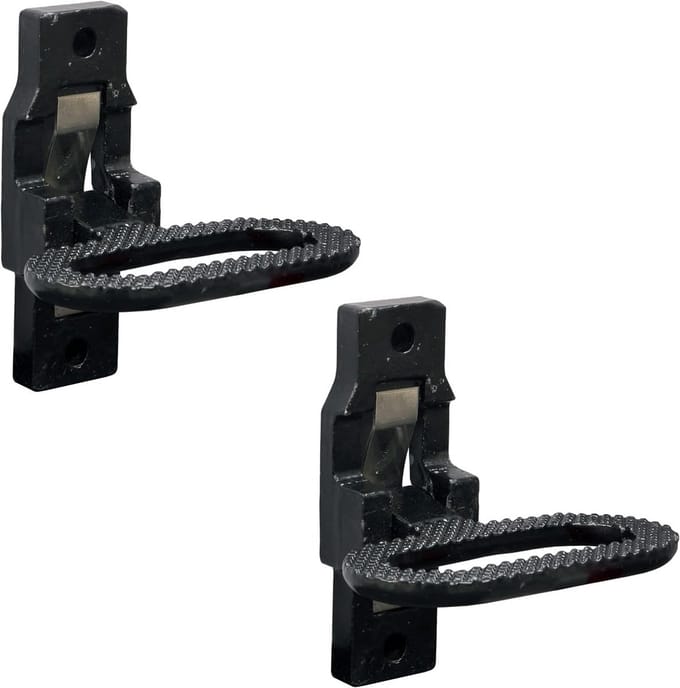 Opvouwbare Veiligheidstrap met Handgreep voor Vrachtwagens en Campers - 2 Stuks