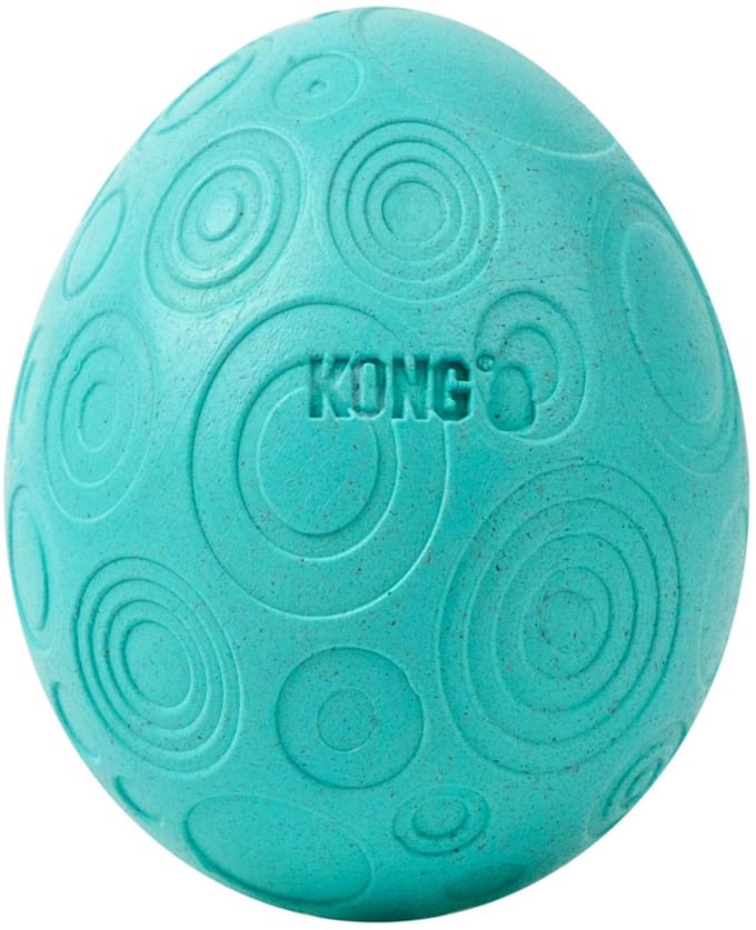 Kong Infused Catnip Egg - Kattenspeelgoed - Blauw Lila One Size