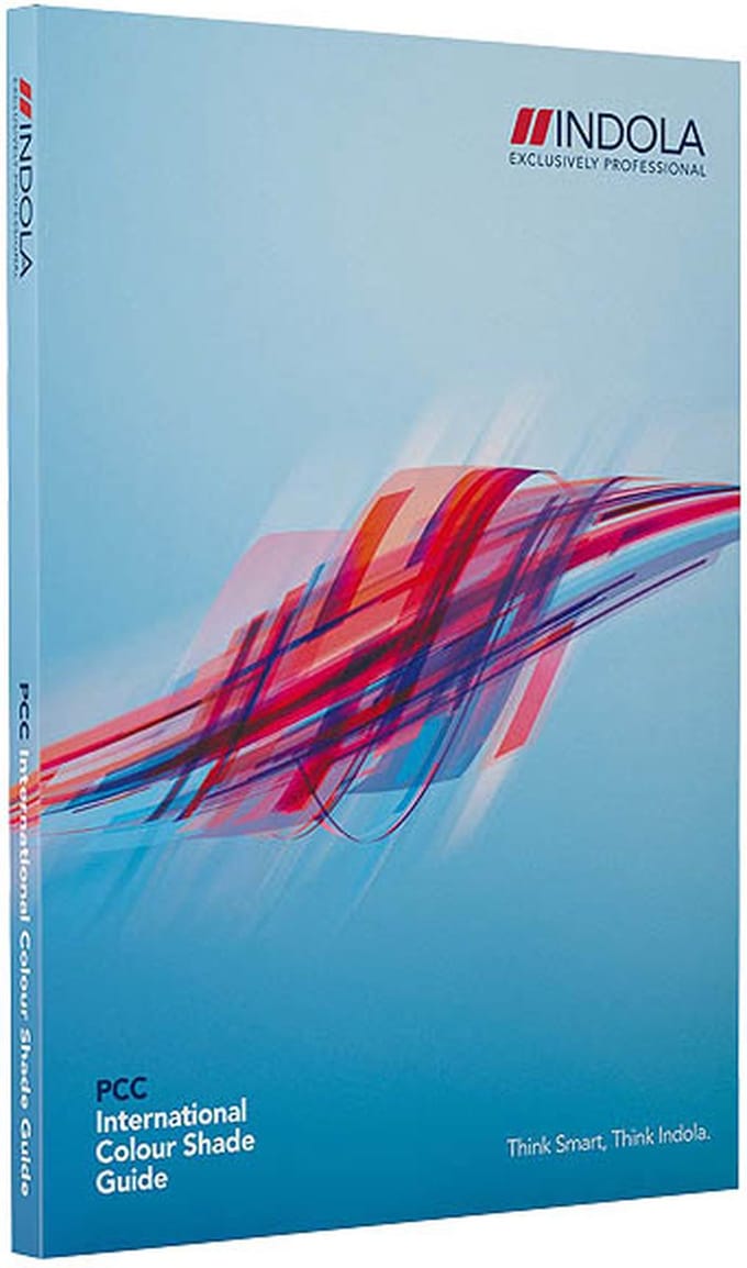 Indola Profession Permanent Caring Color Technical Shade Guide Kleurenboek