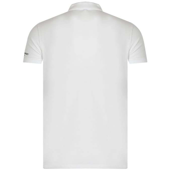 Plein Sport Poloshirt Met Klein Logo, Wit
