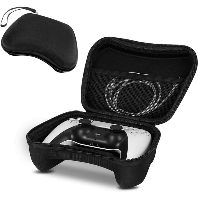 TNP Draagtas voor opbergruimte op reis voor PS5-controller, PS4-controller, Xbox Series X/S/Xbox One black