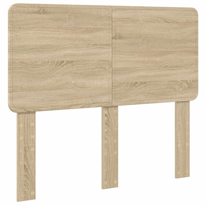 vidaXL Hoofdbord Sonoma Eiken Bewerkt hout