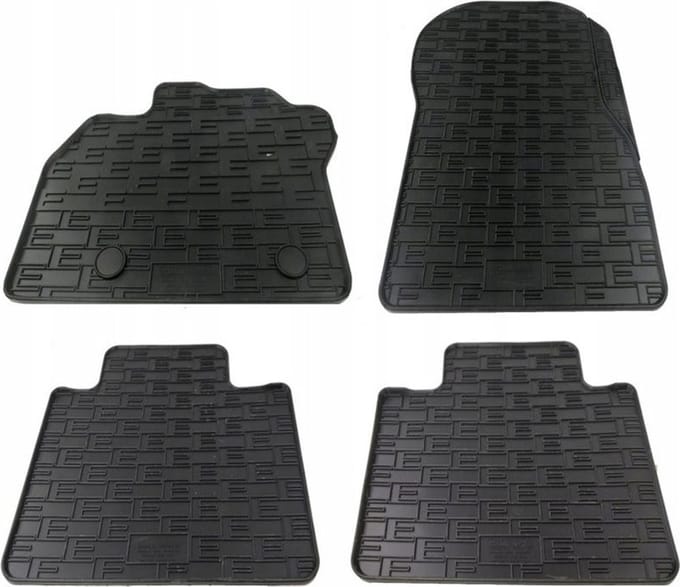 Rubber matten passend voor Renault Zoe 2012-2018 & 2019- (4-delig + montagesysteem)