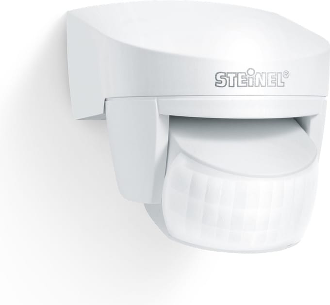 Steinel Bewegingssensor voor buiten en binnen - IS 2140 ECO - Infrarood bewegingsmelder - opbouw - IP54 - Wit