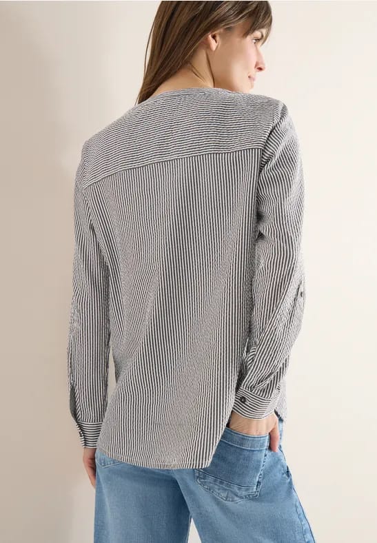 Seersucker blouse dames Cecil