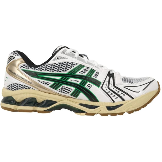 ASICS Gel Kayano 14 Blanc Hinoki Beige Baskets Unisexe 1203A740-103 42 gray