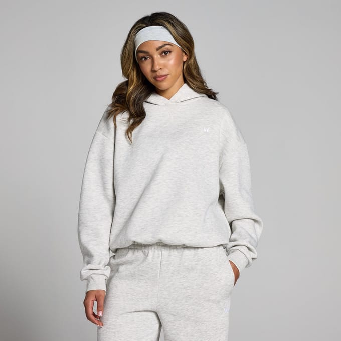 MP Basics oversized hoodie voor dames - Gemêleerd lichtgrijs - L