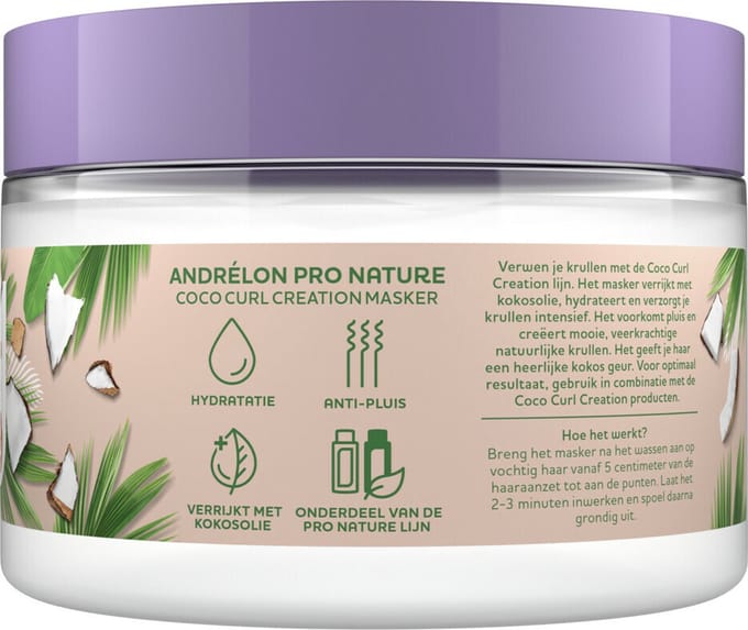 Andrelon Haarmasker Coco Curl Creation 300 ml