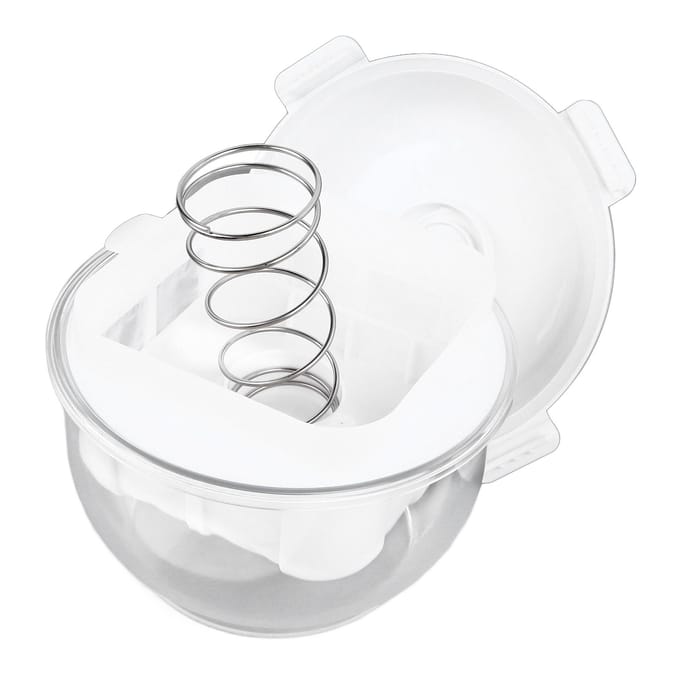 Yoghurt Wei Scheider Rond Grote Capaciteit Efficiënt Fijnmazig Yoghurtmaker Filter voor Thuiskeuken white