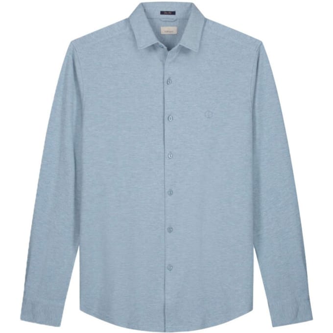 Dstrezzed Overhemd Kirk Blauw - Maat S - Heren - Overhemden Casual