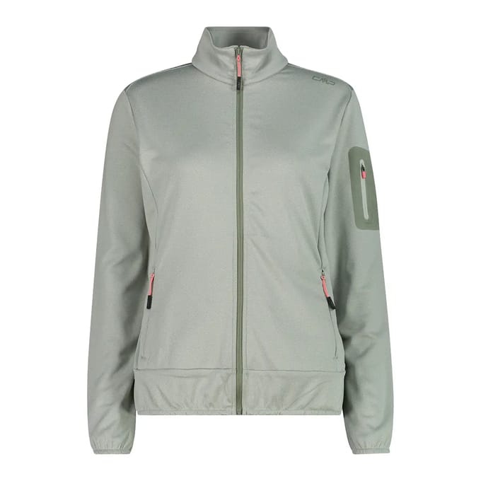 Jacquard fleece dubbele tricot vrouw CMP