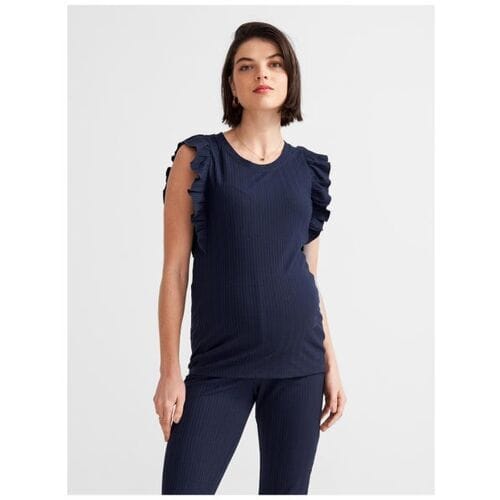 Prénatal zwangerschapsshirt Dark Navy Blue M Dames