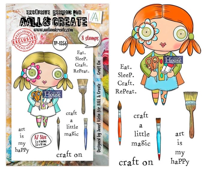 Aall & Create clearstamps A7 - Craft on