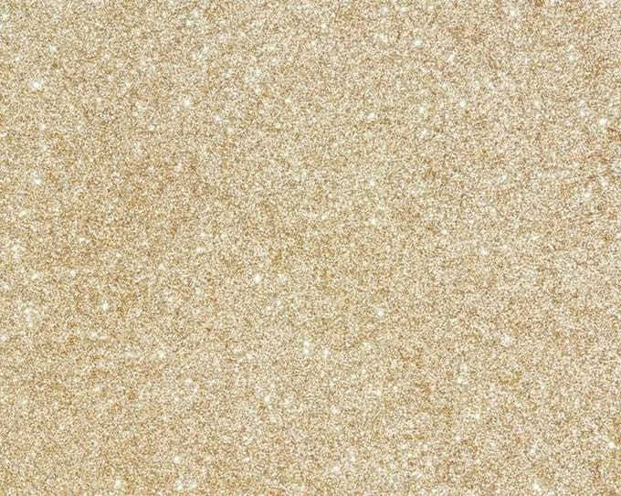 Placemat vinyl | Glitter goud | 4 stuks