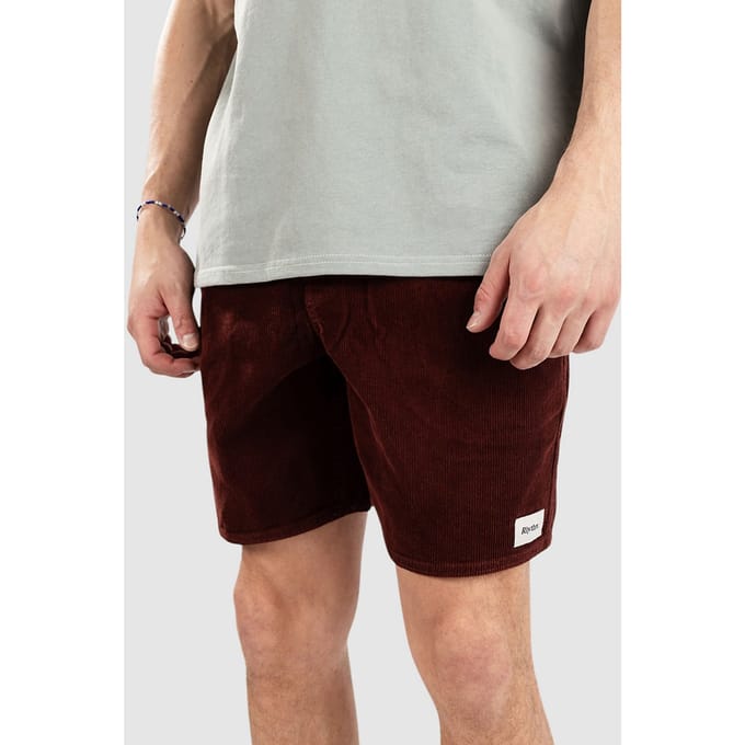 Rhythm Classic Cord Jam Korte Broek rood