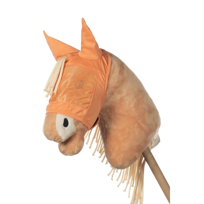 HKM Hobby Horse vliegenmasker - oranje