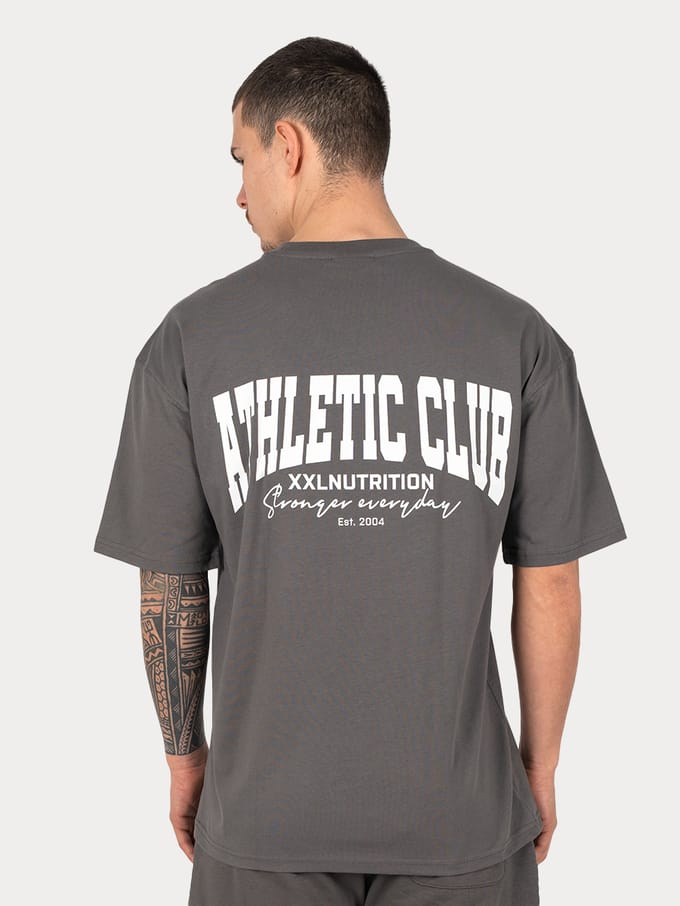 XXL Sportswear Essential Oversized T-Shirt - Dark Grey Donker Grijs S