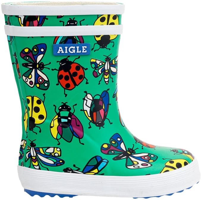AIGLE Casual schoenen Babyflat thema Groene insecten