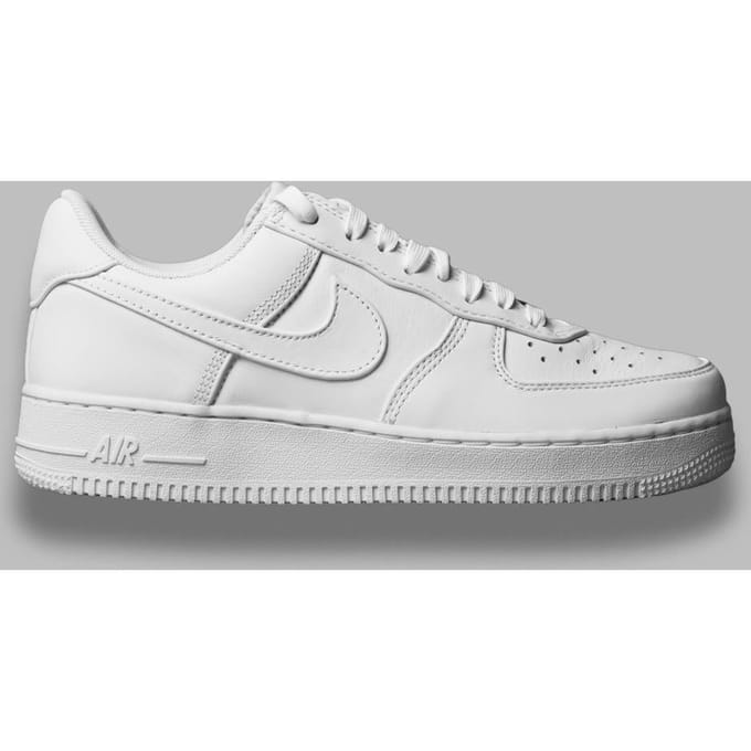 Lage Sneakers Nike Baskets air force 1 low retro premium cuir