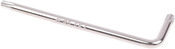 Torx Schroevendraaier - Veiligheid Bit - Machine Schroeven - Zeskant Lobe - 1 Stuk - Zilver