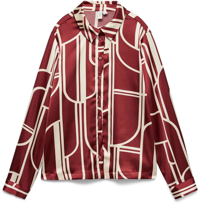 VERO MODA - VMHADLEY L/S SHIRT WVN BTQ GA - Dames - Blouses