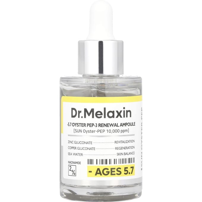 Dr.Melaxin, Oester Pep-3 Renewal Ampul, 30ml (1,01 fl oz) white