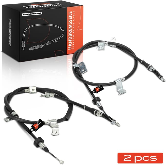 Frankberg 2x handremkabel achteras beide kanten voor Hyundai